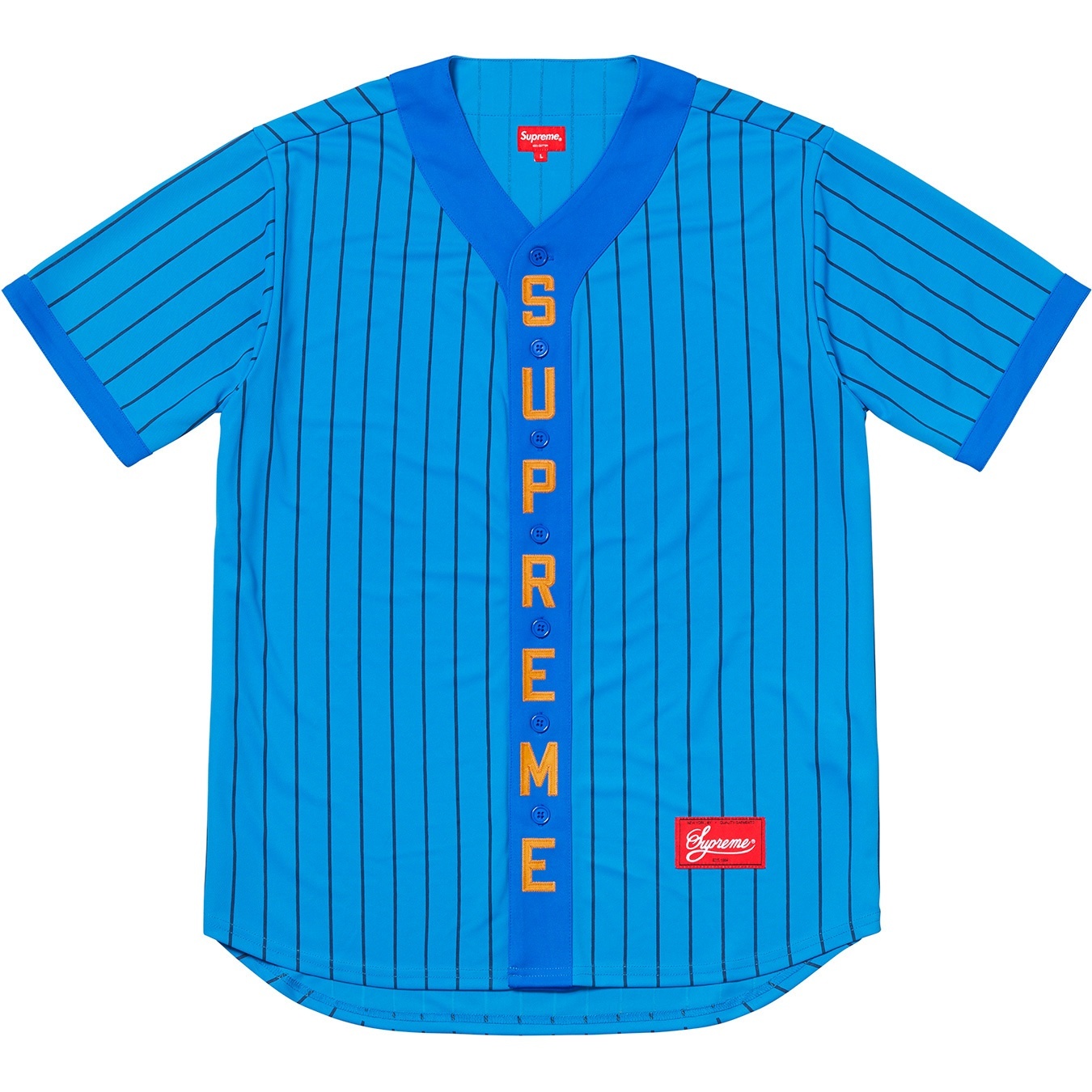 Vertical Logo Baseball Jersey view 4